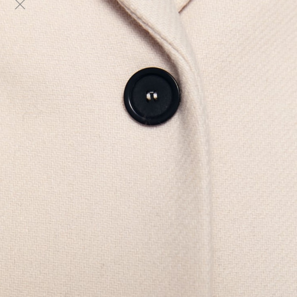 ZARA BUTTONED MASCULINE COAT - Picture 8 of 9
